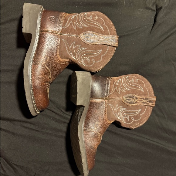 Ariat Women’s Heritage Dapper Western Boots Size 7 – Round Toe Leather - Picture 3 of 8